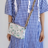 動物森林防潑水三層斜背包/手機包 收納袋