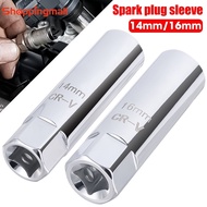 [Sunshine] Universal 14/16mm Drive Spark Plug Socket Set 3/8 Inch 12 Point Steel Spark Plug Socket W