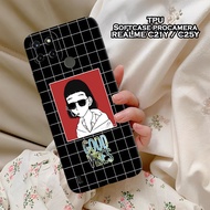 HP Latest Realme C21Y / C25Y Case - Leviora Case - Black Fashion Case - Realme C21Y / C25Y Softcase 