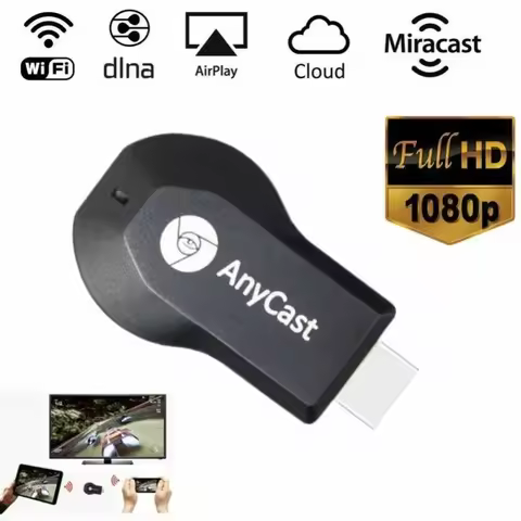 Wireless WiFi Display 4K 1080P HDTV-compatible TV Dongle Receiver M2 Plus Share Screen Adapter Same 