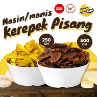Various Banana Chips / Banana Chips -- Sweet Banana Chips & Salted Banana Chips