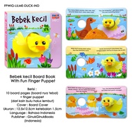 (Children's Book 4-12 Months) Little Duck with finger puppet - Ginuk Ginuk