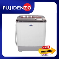 Fujidenzo 7 kg Twin Tub Washing Machine JWT-701 (Gray)