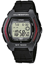 Casio HDD-600-1AV  ของแท้ รับประกันศูนย์ 1 ปี นาฬิกาข้อมือชาย สายเรซิ่น