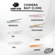 Thirty Four Chimera (2.0”) | Ajing Fishing Rubbers