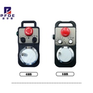 Pulse Generator Support CNC System 5-24V 10KHZ 4 Axis 6 Axis Electronic Handwheel Pendant Pulse With