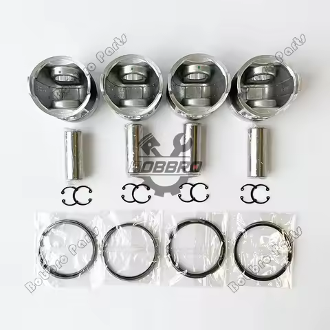 15B 15B-T 15B-FTE Piston 13101-58080 13101-58091 13101-58120 With Ring Set For Toyota Engine Fit Dyn