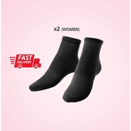 Aulora Socks with Kondenshi For Women - 1/2 pairs Black  (Size M,L)