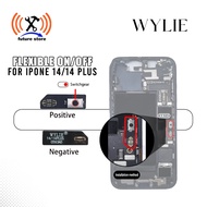 TOMBOL WYLIE FLEXIBLE ON OFF BATTERY REPAIR PHONE 14/14PLUS CONNECTOR - 14/14PLUS PHONE POWER SUPPLY