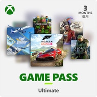 XBOX Game Pass Ultimate 3 個月訂閱卡 數位下載版