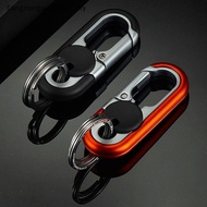 F1MY Car Keychain Creative Key Holder Men Fashion Camping Climbing Metal Key Ring Car Styling Auto C