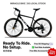 SG Local Stock 700C24 Speed Road Bike Hybrid Bicycle 🚲  1–3 Days Delivery 自行车