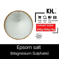 Epsom Salt (Germany Imported) (Food Grade/Gred Makanan/食品级) / Magnesium Sulphate / Garam Epsom