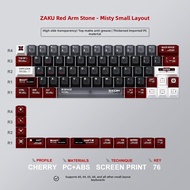 TITANNATION | Fog Transparent Honeybee Style 76 Keys Keycaps
