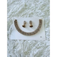 Indian jewellery set (Smoke grey)