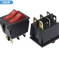 美D的电暖器油汀开关美菱取暖器双开关电热水器电源按钮配件6脚Mei D's Electric Heater Oil Tine Switch Meiling Heater qjsj602zibe.my2