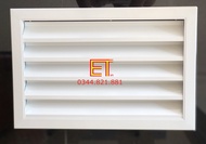 Chớp ô thoáng LOUVER-400x250 ☘CHỐNG MUỖI. CHỐNG HẮT MƯA☘ đa năng. BH 12T Chớp cho quạt thông gió. ch