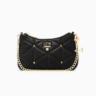 Lyn กระเป๋าสะพายข้างสายโซ่ Pearl Handbag Crossbody Bag Black