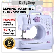 sewing machine Panasonic Portable Sewing Machine FHSM 505APro Upgraded 12 Sewing Portable Mini Sewing Machine Mesin Jahit 505