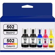 T502 502 Ink Refill Bottles for Ecotank ET2760 ET-4760 ET2750 ET-3760 ET-2850 ET-15000 ST-4000 ST-20