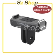 DJI OSMO 360 Magnetic Quick Release Bracket/Action 5 Pro/4/3/OSMO 360 Bracket/Magnetic DJI Action 5 
