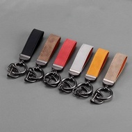 1Packaged for Easy Setup PU Leather Keychain for Women and Men, Train Keychain Holder, Belt Wallet K