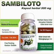 Sambiloto capsules, herbal diabetes medicine, immunity health supplement, anti-cancer, diabetes