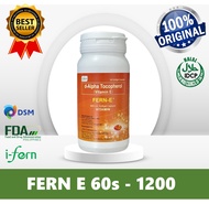 IFERN Fern E (60 softgels x 400 IU) d-alpha TOCOPHEROL - Premium Vitamin E Legit Original 100% Authentic