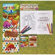 Dinosaur Themed Personalized Party Needs and Give Aways