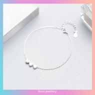 S925 Bracelet Love Silver Bracelet For Woman Woman Bracelet Gelang Tangan Perempuan Gelang Silver Pe