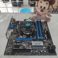 ชุดรวม CPU+เมนบอร์ด Intel i3-540 3.06 GHz 2C/4T MSI 1156 DDR3 รุ่น H55M-P33 หรือเทียบรุ่น