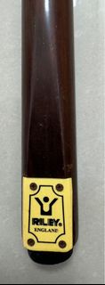 低價出售 英國Riley 1/2 snooker cue