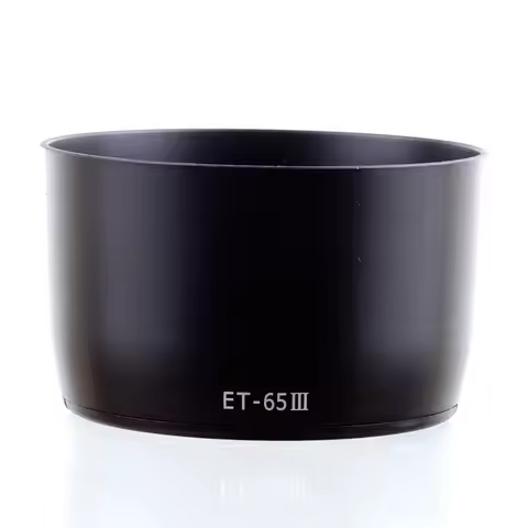 Camera Lens Hood ET-65 III ET65 For Canon EF 100-300mm f/4.5-5.6 135mm f/2.8 85mm f/1.8 USM / EF 100