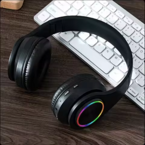 2026NEW B39 Head-mounted Wireless Bluetooth Headphones With Mic Noise Cancelling Headsets Stereo Spo