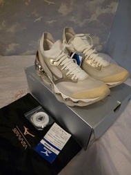Hajime Sorayama x Mizuno Wave Prophecy White Gold US10.5 空山基 美津濃 白金色運動鞋