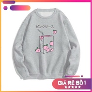 Sweater shirt, super cute Korean form sweatshirt made of soft, smooth, thick PE felt material, non-f