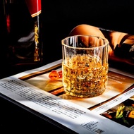 2件裝方形鑽石威士忌酒杯