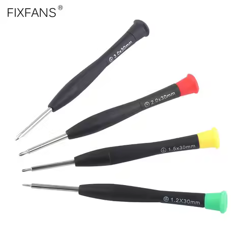 1.2mm 1.5mm 2.0mm 3.0mm PH0000 PH000 PH00 Phillips Cross Screwdriver Set for Glasses Phone Laptop Co