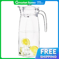 Luminarc | Luminarc Glass Bottle Flame Jug (1.3L) Glass Water Bottle Juice Bottle