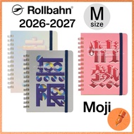 DELFONICS 2026-2027 Rollbahn Diary Moji M March Start Planner