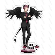 ZJT Yoichi Isagi ที่วางอะคริลิค สีฟ้าล็อค เครื่องประดับอะนิเมะเดสก์ท็อปที่บ้าน ขาตั้ง Meguru Bachira