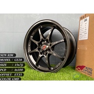 auto option ce28 15x7jj 4x100 et35 5.2kg new sport rim 🇹🇭🇹🇭🇹🇭