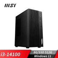微星MSI PRO DP180 14-277TW 桌機 (i3-14100/8G/512G SSD/Win11              ) PRO DP180 14-277TW