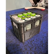 battery stackable beer crate AAA AA 9V 18650