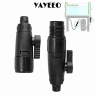 YAYEEO Quick Release Connector, ABS Quick Install Aquarium Hose Valve, Connector 12mm Interface 16mm