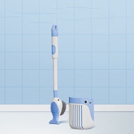 Spray Whale Liquid Toilet Brush Silicone Wall Mounted Hygienic Bathroom Cleaning Tool Berus