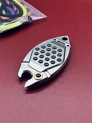 new Outdoor EDC Fidget Toy Creative Bubble Fish Fidget Spinner Aluminum Alloy Adult Stress Relief To