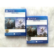 Mega Pack Game Disc (God of War 4 + Horizon) Like New - Ps4
