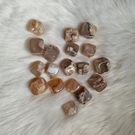 Flower/Sakura Agate - Cubes
