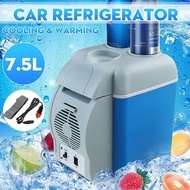 Fridge 7.5L Car Home Refrigerator Mini Fridges 12V Freezer Cooler Heater Food Storage Box For Car Ho